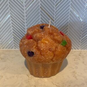 Threshold Multicolor Mini Fruitcake Cupcake Wax Candle